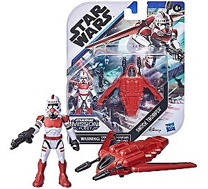 Star Wars Mission Fleet Veículo Shock Tropper- Hasbro E9344