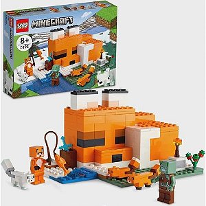 Lego Minecraft Pousada Da Raposa 193 Peças 21178
