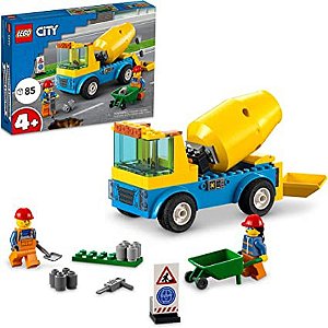 Lego City Caminhão Betoneira 85 Peças 60325