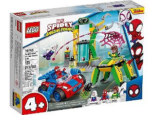 Lego Marvel Homem Aranha No Laboratório De Doc Ock 10783