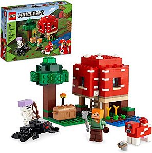 Lego Minecraft A Casa Cogumelo 21179
