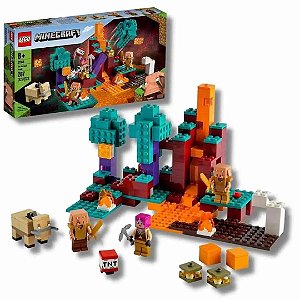 Lego Minecraft Floresta Deformada 287 Peças 21168