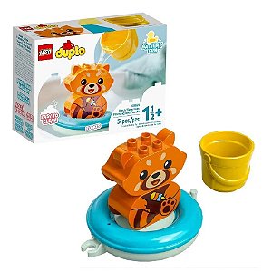 Lego Duplo Hora Do Banho Panda Vermelho 5 Peças 10964