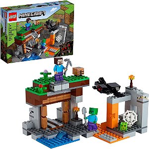 Lego Minecraft A Mina Abandonada 21166 248 Pçs