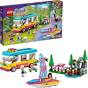 Lego Friends Trailer E Barco A Vela Na Floresta 41681