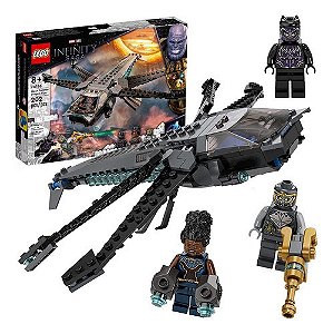 Lego Marvel Avião Dragão De Black Panther 76186