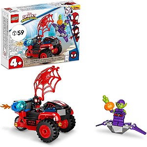 Lego Marvel Miles Morales Triciclo Do Homem Aranha 10781