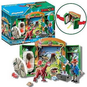 Playmobil Explorador E Dinossauro Dinos 70507 Sunny