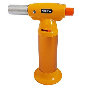 Maçarico Culinário Recarregável Gourmet Para Cozinha Brinox