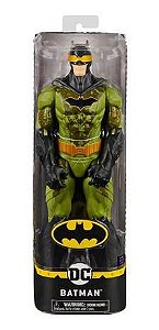 Boneco Dc Liga Da Justiça Batman Green 30cm Sunny 2180