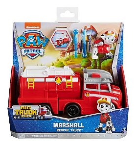 Patrulha Canina Big Truck Marshall Caminhão Do Resgate 3241 Sunny