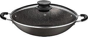 Panela Wok Alumínio 32Cm Paris Tramontina Grafite