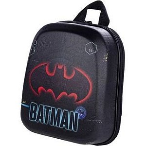 Mochila Escolar P Liga Da Justiça Batman Preto Maxtoy