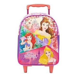 Mochila De Rodinhas Princesas Disney Xeryus