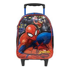 Mochila Rodinhas Spider Venom Marvel Xeryus