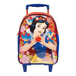 Mochila De Rodinhas Branca De Neve Disney Vermelho Xeryus