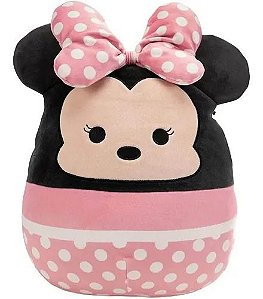 Squishmallows Pelúcia de 17cm Minnie Mouse Disney Sunny
