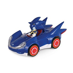 Carrinho Sonic All Star Racing Pull Back Racer Fun Mod 1