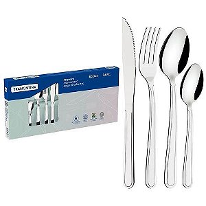 Faqueiro Inox 24 Peças Búzios Tramontina