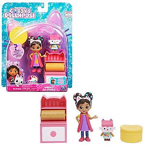 Gabby's Dollhouse Pack Cat-Tivity Estúdio de Arte 3070 Sunny