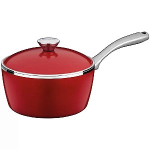 Panela 20cm 2,8L Lyon Antiaderente Vermelho Tramontina