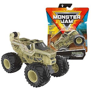 Veículo Monster Jam 1:64 Die Cast Soldier Fortune 2745 Sunny