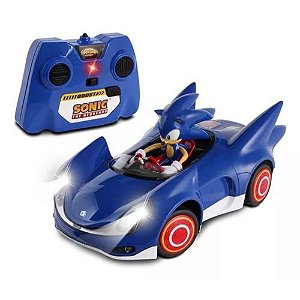 Carro Sonic RC 7 Controle Remoto Com Luzes Fun F01058