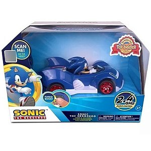 Carro Sonic RC 7 Controle Remoto Com Luzes Fun F01061