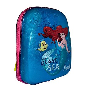Mochila Escolar P Pequena Sereia Maxtoy