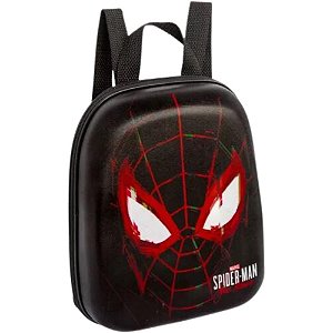 Mochila Escolar P Homem Aranha Miles Morales Maxtoy