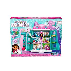 Playset A Casa Mágica Da Gabby 40cm Dollhouse 3063 Sunny