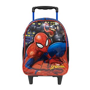 Mochila Mala De Rodinhas Homem Aranha Venom Marvel Xeryus