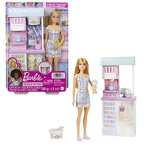 Barbie Loja de Sorvete HCN46 Mattel