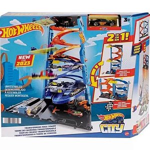 Hot Wheels City Pista Torre de Corridas Altura HKX43 Mattel