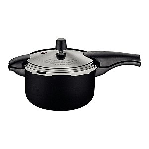 Panela de Pressão 6L 24cm Vancouver Effect Preto Tramontina