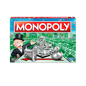 Jogo De Tabuleiro Monopoly Original Peças Metal Hasbro C1009