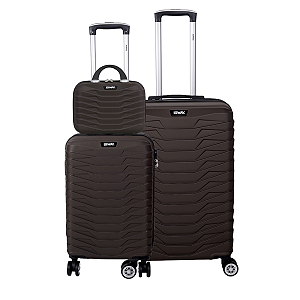 Kit De Malas De Viagem Ibiza P/m E Frasqueira Bronze Isiway