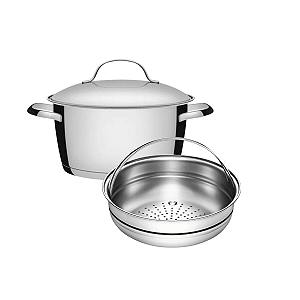 Jogo De Caçarola com Cozi-vapore 3,1L 20cm Tramontina