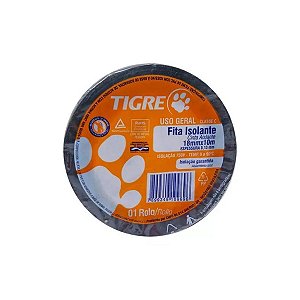 Fita Isolante Uso Geral 18mm x 10m Tigre