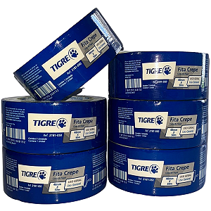 Fita Crepe 48mm X 50m com 6 un. Tigre