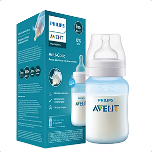 Mamadeira Anti-colic 260ml Azul Philips Avent