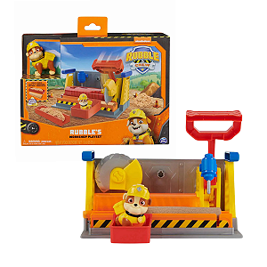 Playset Oficina de Construção do Rubble Patrulha Canina Sunny