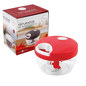 Triturador Manual 3 Laminas 500ml Zein