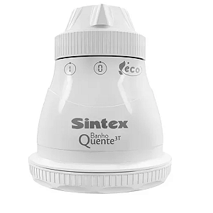 Chuveiro Elétrico Banho Quente 3T Branca 220V 5500W Sintex