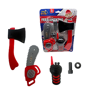 Kit de Ferramentas de Brinquedo com Machado Walk Talk