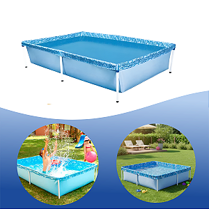 Piscina Retangular Pequena 1000 Litros Portátil - Mor