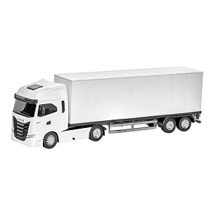 Caminhão Toco Baú Iveco S-way 1:26