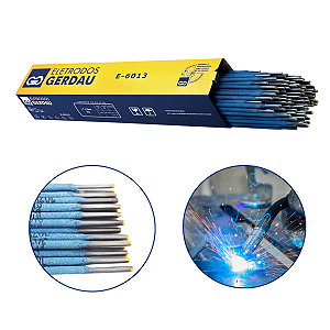 Eletrodo E-6013 Solda Elétrica 2,50mm 5kg Azul Gerdau