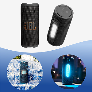 Caixa de Som Portátil JBL Grip Bluetooth Preto