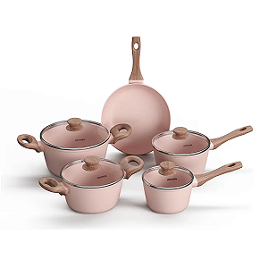 Conjunto de 5 Panelas Style Cook Quartzo Quarzto